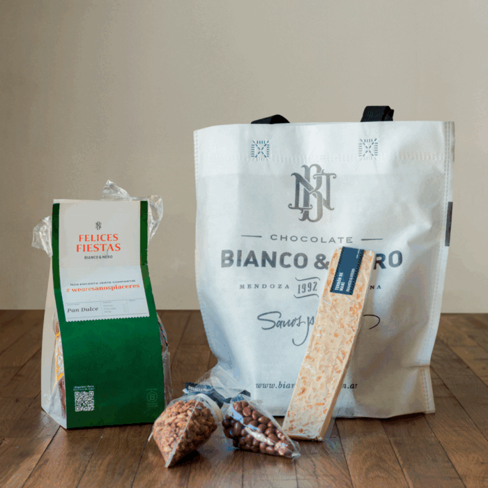 BOLSA NAVIDEÑA BIANCO (4 PRODUCTOS)